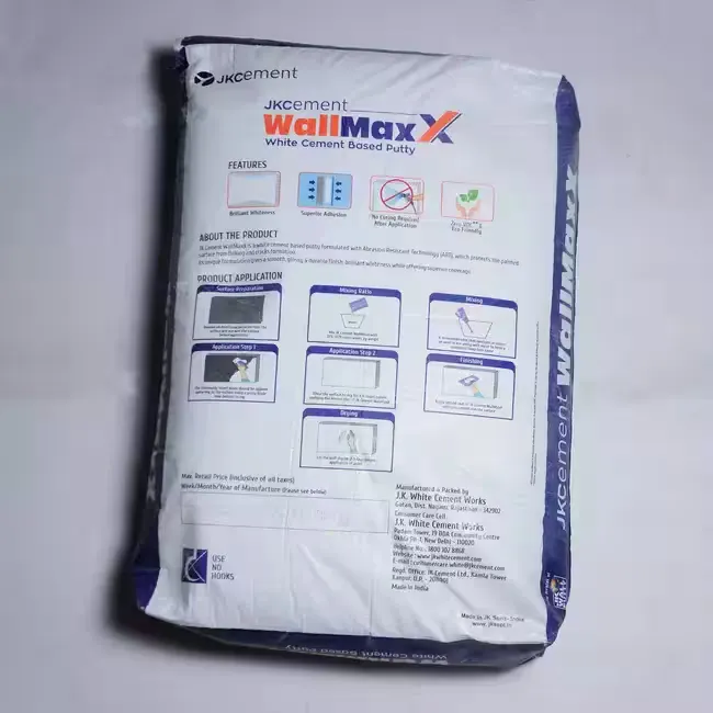 JK Cement JK Wall Maxx White Cement Based Putty 40kg — image 2