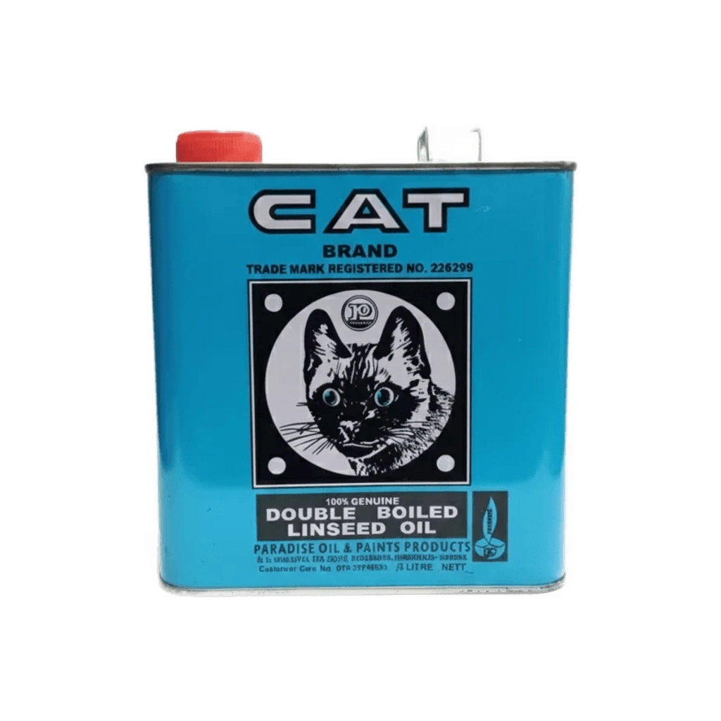 Cat Double Boiled Linseed Oil 1L