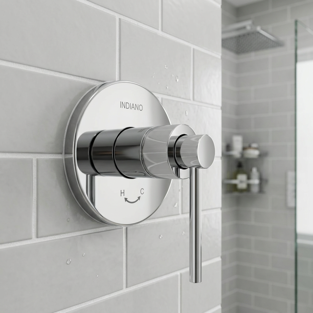 Indiano Concealed Ball Valve - 1/2" (15 mm), 3/4" (20 mm), 1" (25 mm) — image 3
