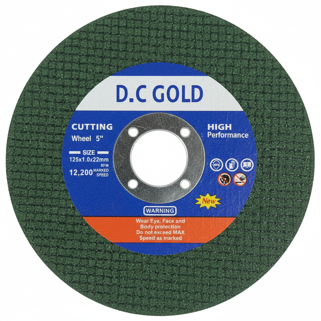 DC Gold Grinder Cutting Wheel