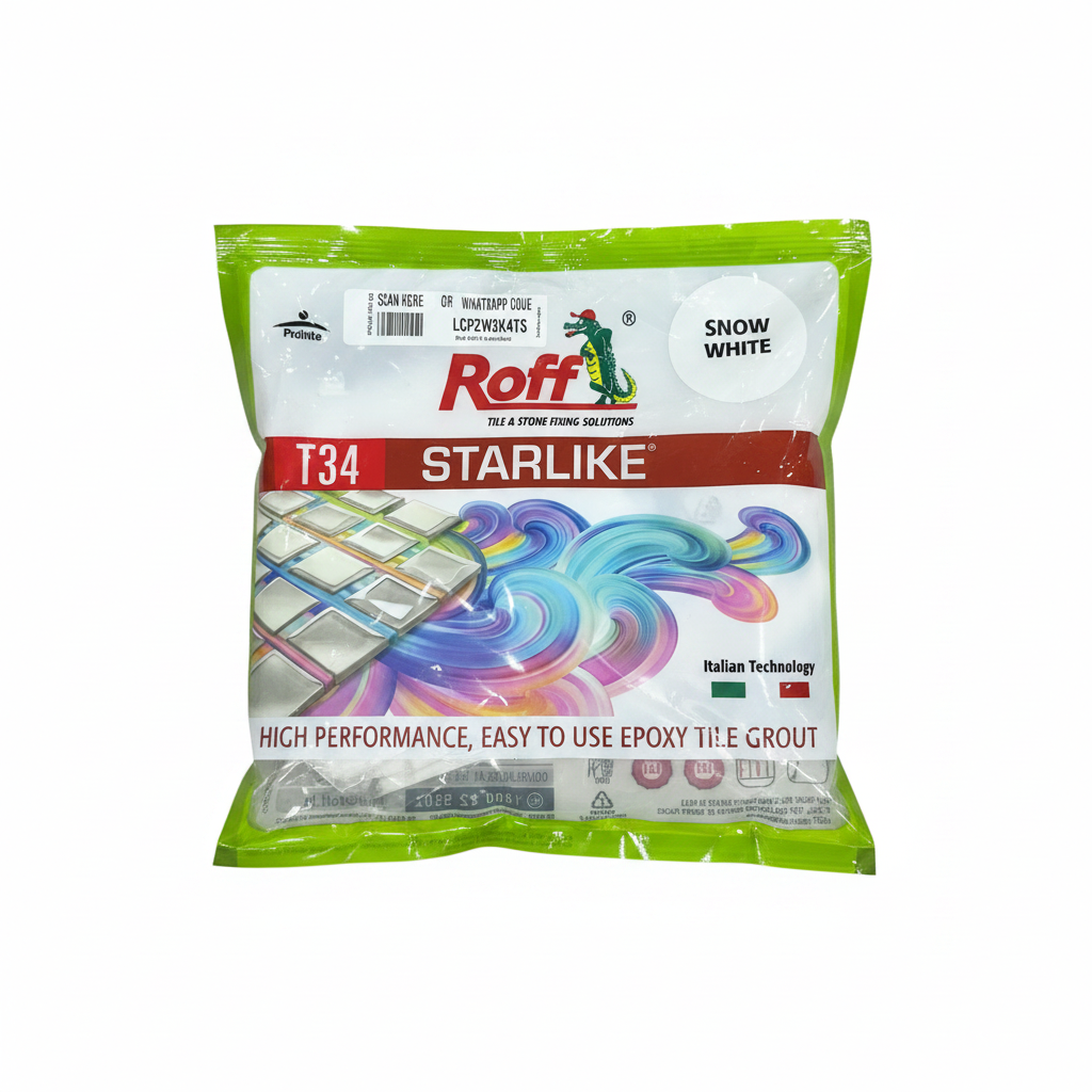 Roff Epoxy Tile Grout 1kg - Ivory